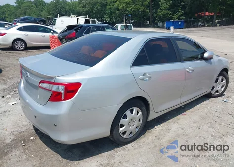 2012 Toyota Camry L из США, поврежденный, VIN 4T4BF1FK4CR179499